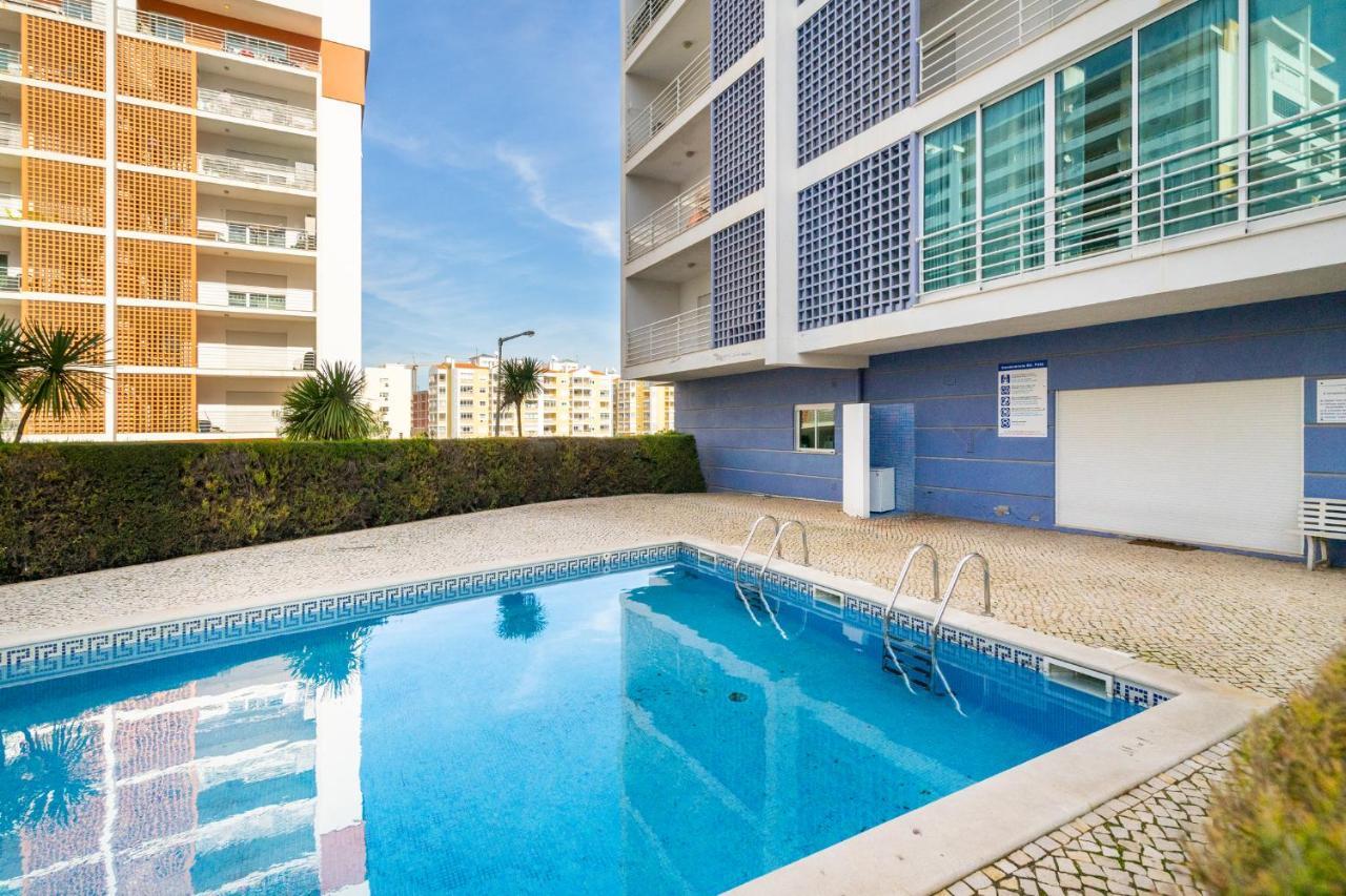 Praia Da Rocha, 502, Charming Apartment, Air Conditioning, Swimming Pool,Free Wifi, Faia By Ig Portimão Exteriör bild