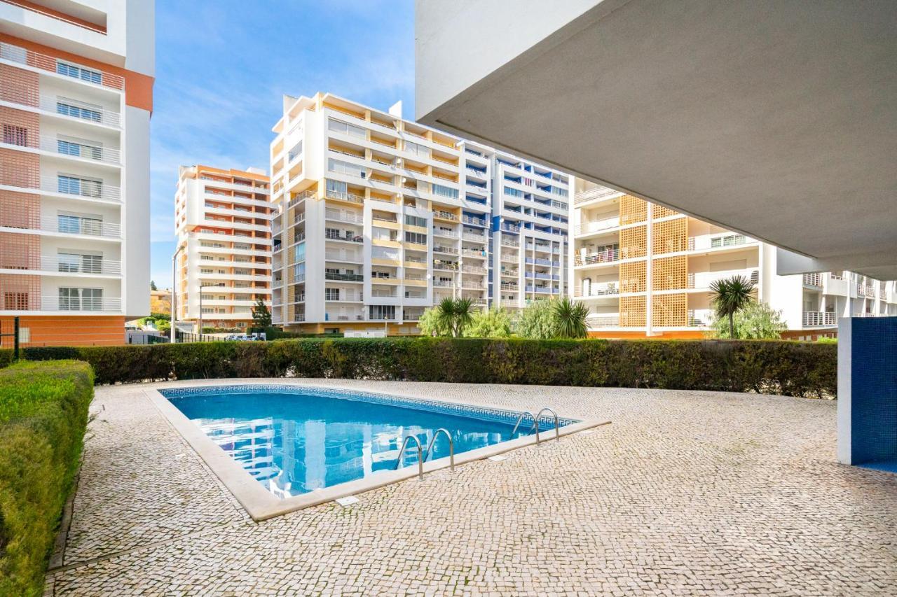Praia Da Rocha, 502, Charming Apartment, Air Conditioning, Swimming Pool,Free Wifi, Faia By Ig Portimão Exteriör bild