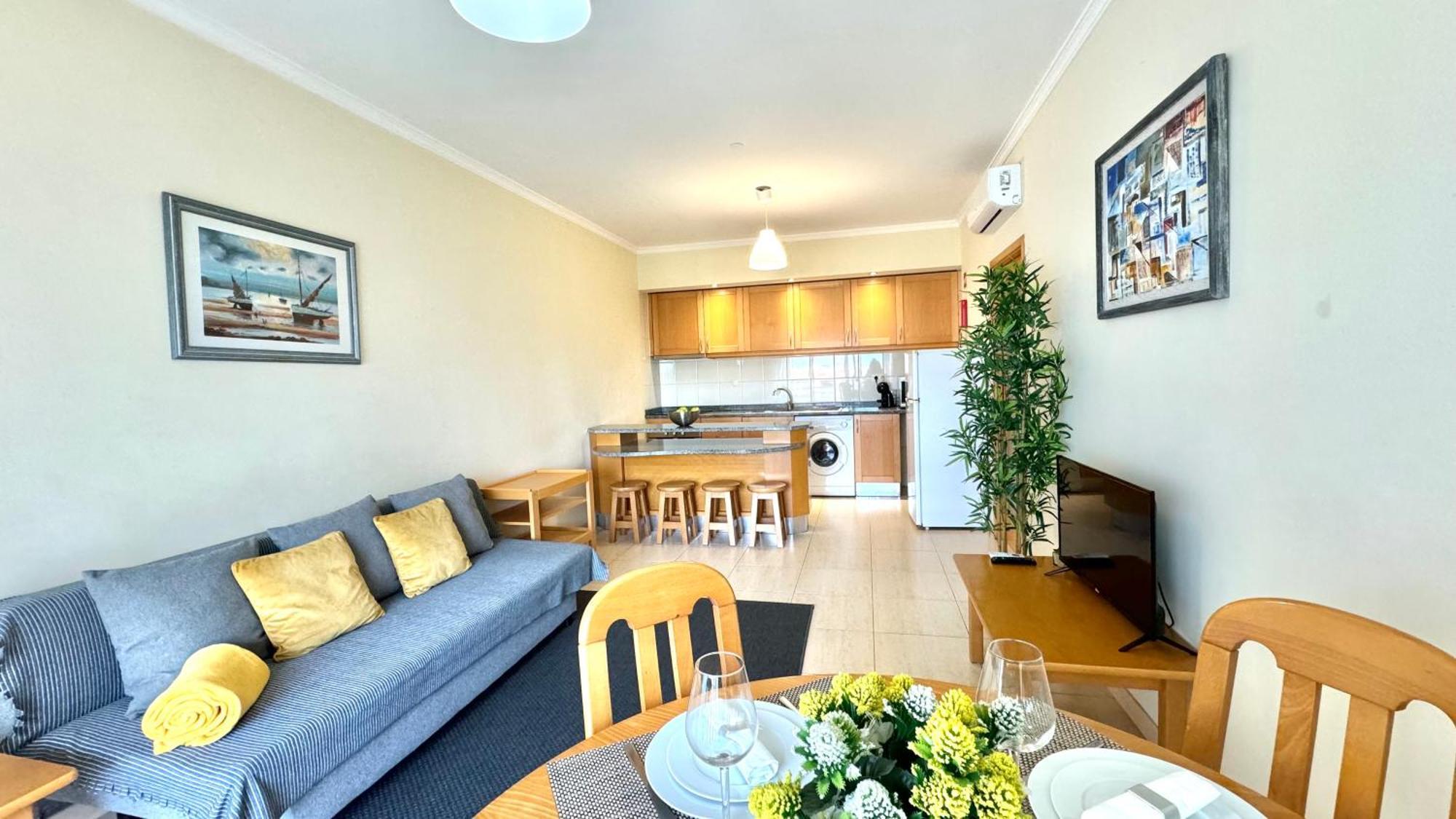 Praia Da Rocha, 502, Charming Apartment, Air Conditioning, Swimming Pool,Free Wifi, Faia By Ig Portimão Exteriör bild