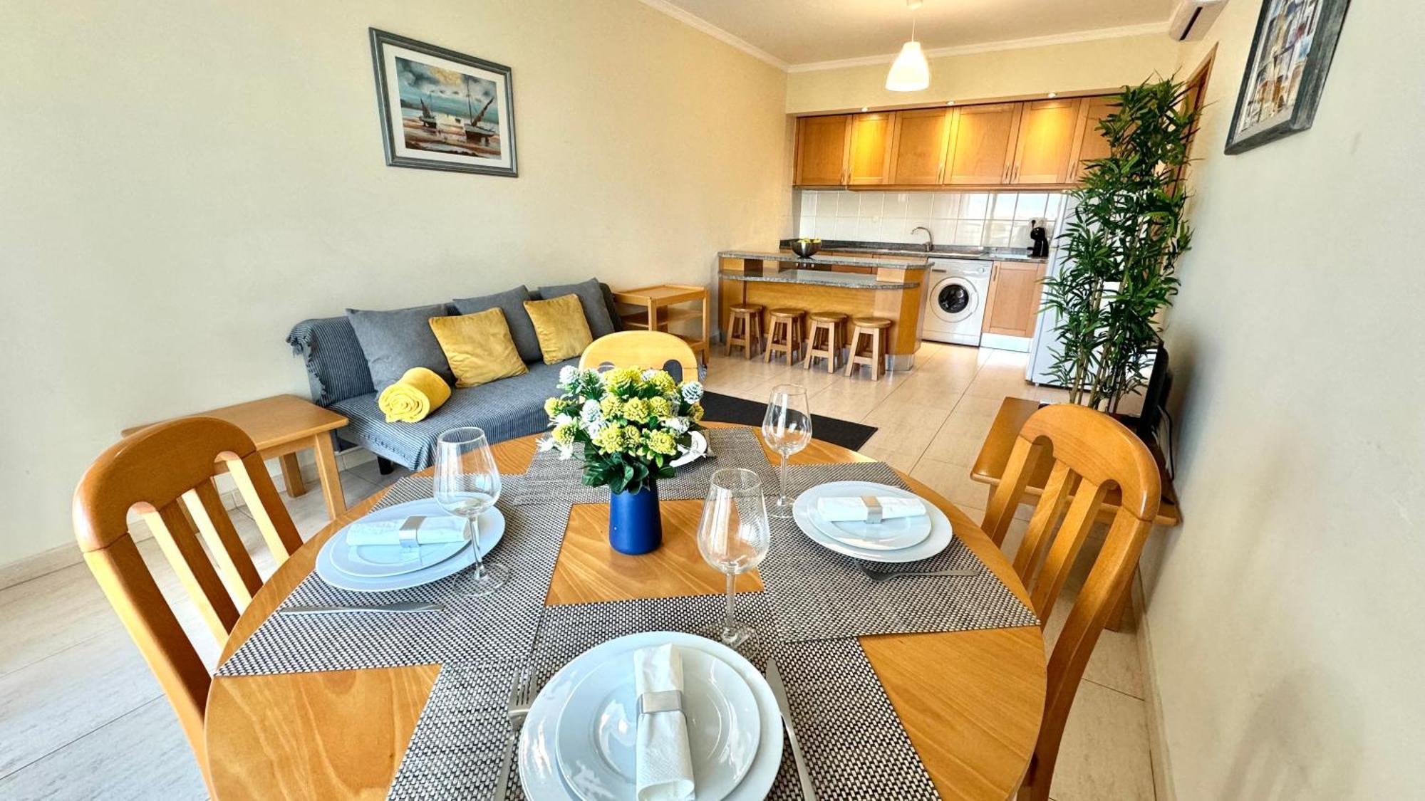 Praia Da Rocha, 502, Charming Apartment, Air Conditioning, Swimming Pool,Free Wifi, Faia By Ig Portimão Exteriör bild