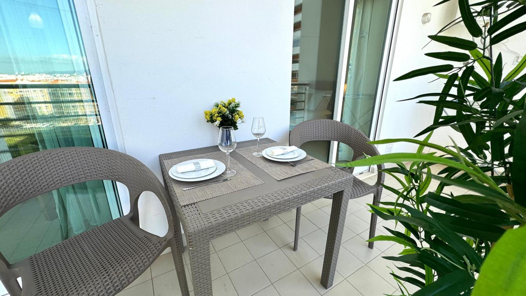 Praia Da Rocha, 502, Charming Apartment, Air Conditioning, Swimming Pool,Free Wifi, Faia By Ig Portimão Exteriör bild